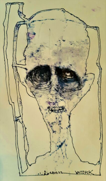 Wozzeck (2) 图画, 10.6x7.1 in