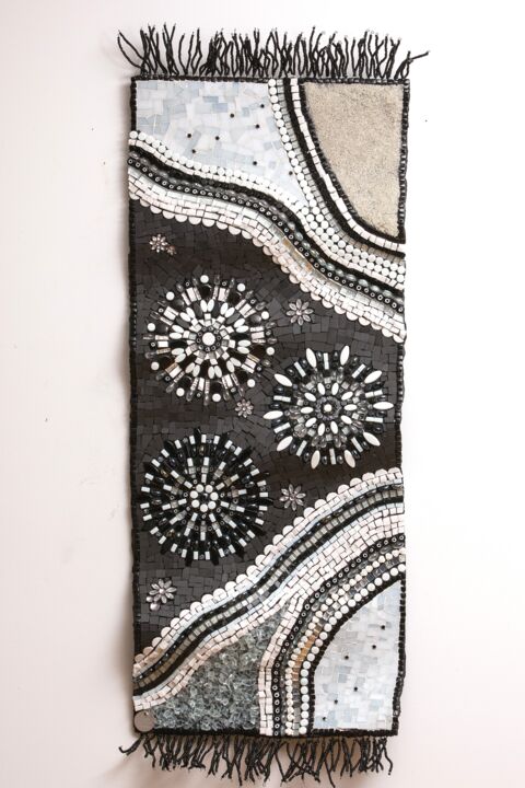 Sculpture titled "Asteria" by Julee Latimer, Original Artwork, Mosaic