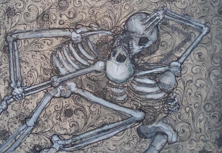 Virgil et Dante 绘画, 9.5x12.6 in
