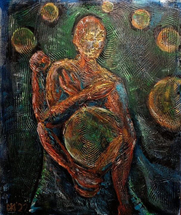 绘画,  47.2x39.4 in 