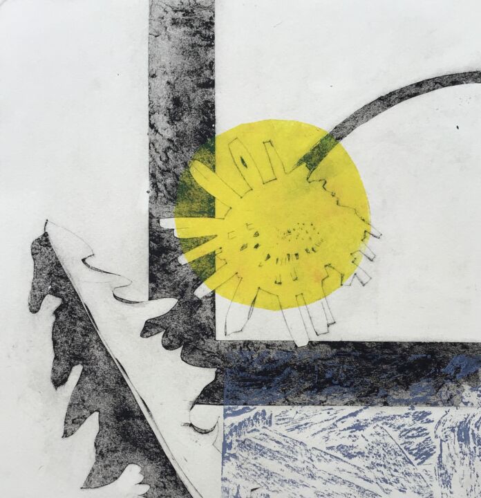 Dandelion 印花与版画, 10.2x9.8 in
