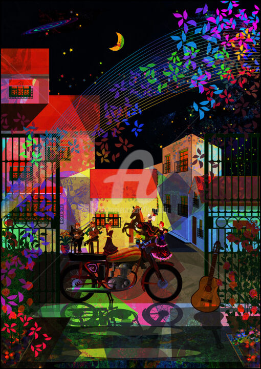 数字艺术 标题为“記憶の断片/Fragmento de…” 由Kio, 原创艺术品, 2D数字工作