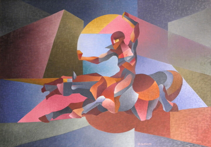 绘画,  27.6x39.4 in 