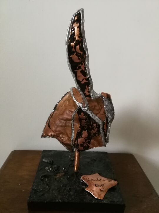 雕塑,  14.6x8.7 in 