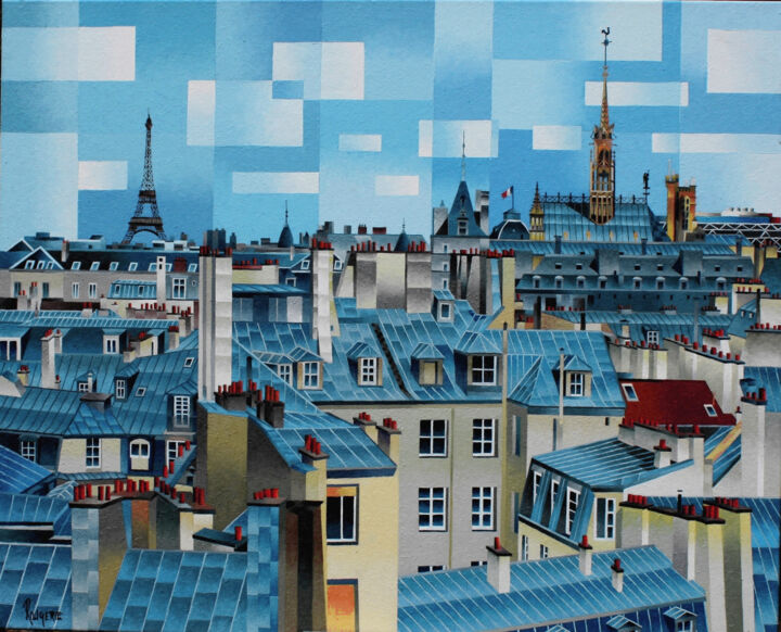 绘画,  31.9x39.4 in 
