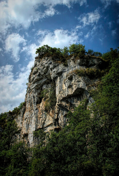 Photography titled "Cliffhanger." by Dave English, Original Artwork, Digital Photography