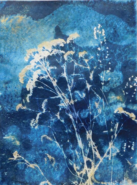 30 x 40_VEGETAL 19 Printmaking, 15.8x11.8 in