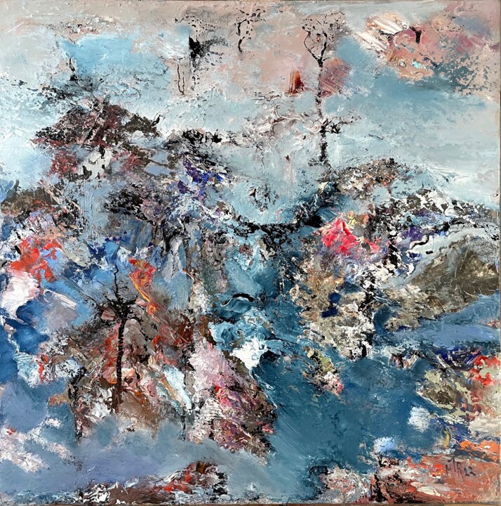 绘画,  15.8x15.8 in 
