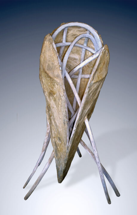 "Vessel #11—Chernobyl" 雕塑, 66x38 in