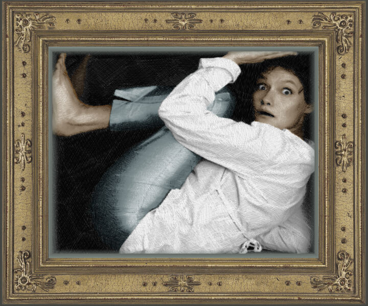 Art For The Sake of Art Woman Framed 2 绘画, 20x24 in