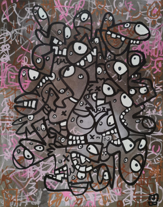 swag 绘画, 16.1x13 in