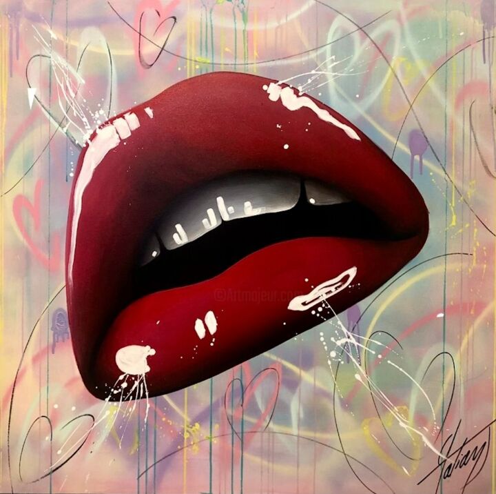 Schilderij,  39,4x39,4 in 