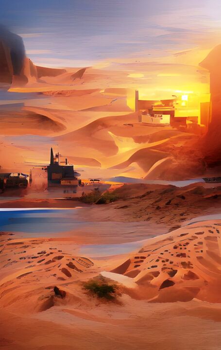 SAND AND SUN 3 数字艺术