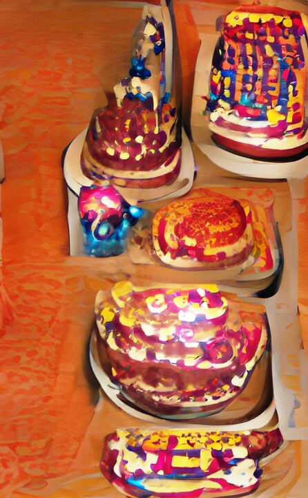 CAKES AND BUN 数字艺术