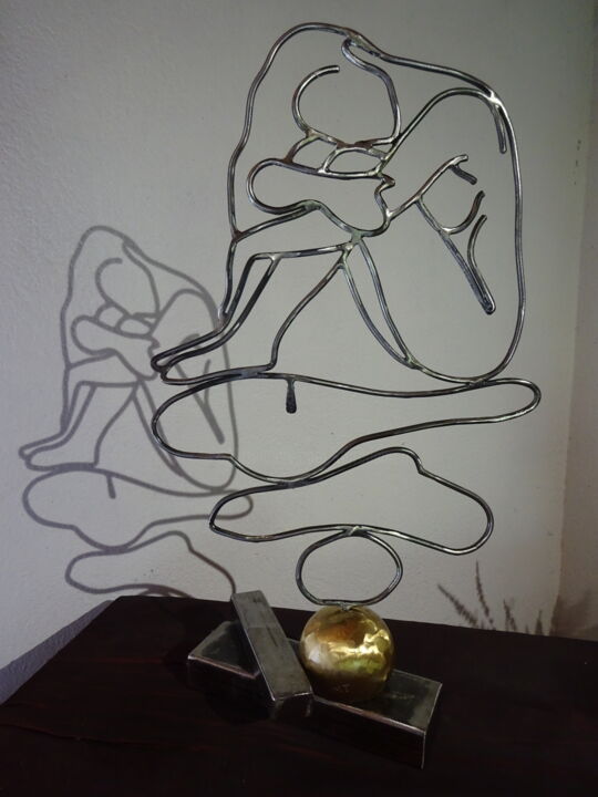 La Naturiste 雕塑, 25.6x14.6 in
