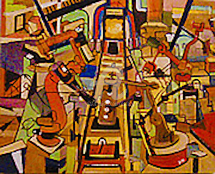 Chercher m'amuse 绘画, 19.7x24 in