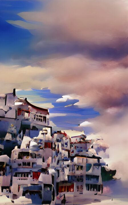 WHITE TOWN 4 数字艺术
