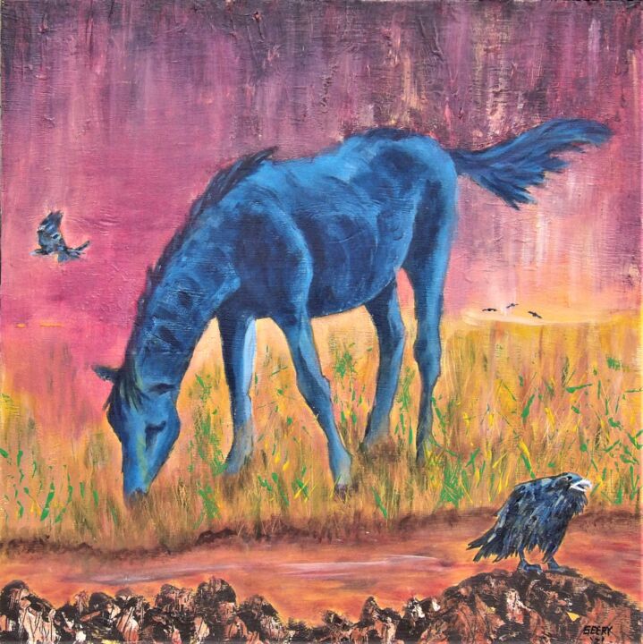 Pastoral 绘画, 20x20 in