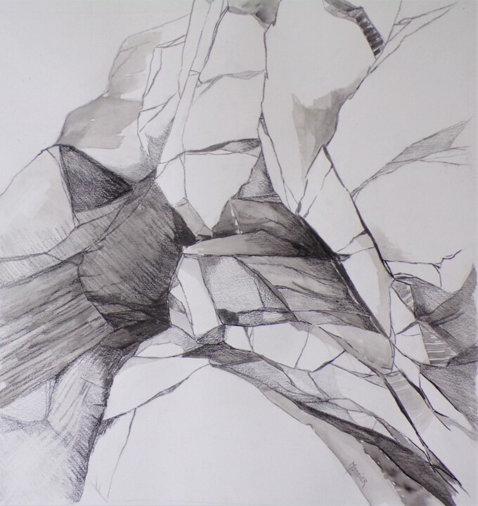 Cassures 图画, 19.7x19.7 in