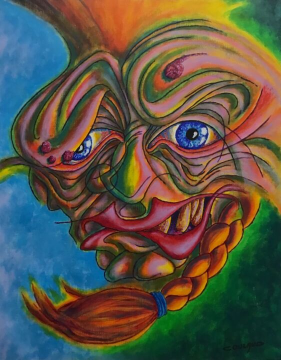 ESMERALDA ‘S SON 绘画, 23.4x18.3 in