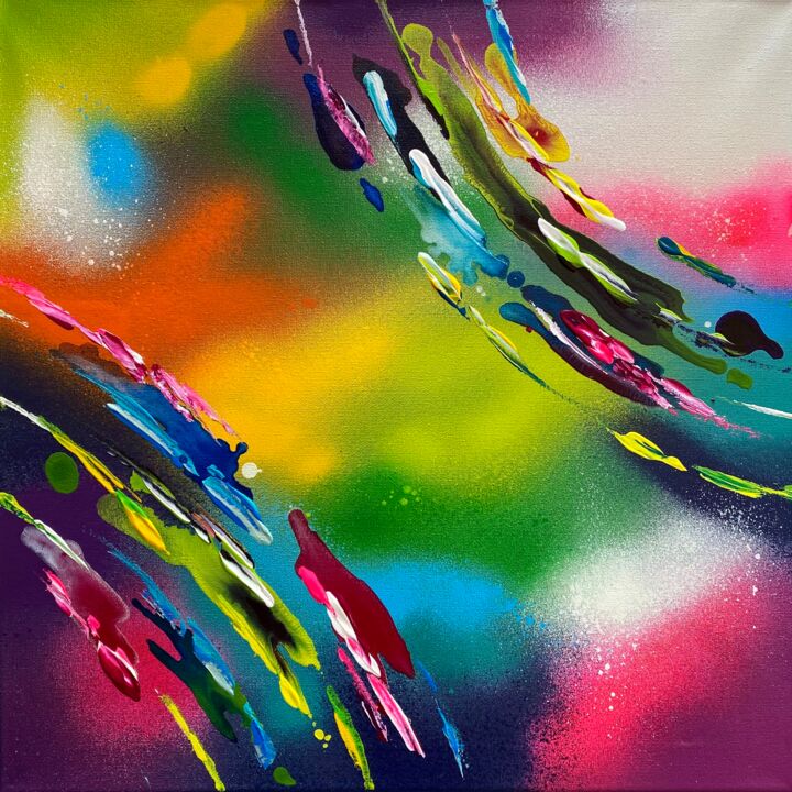 绘画,  15.8x15.8 in 