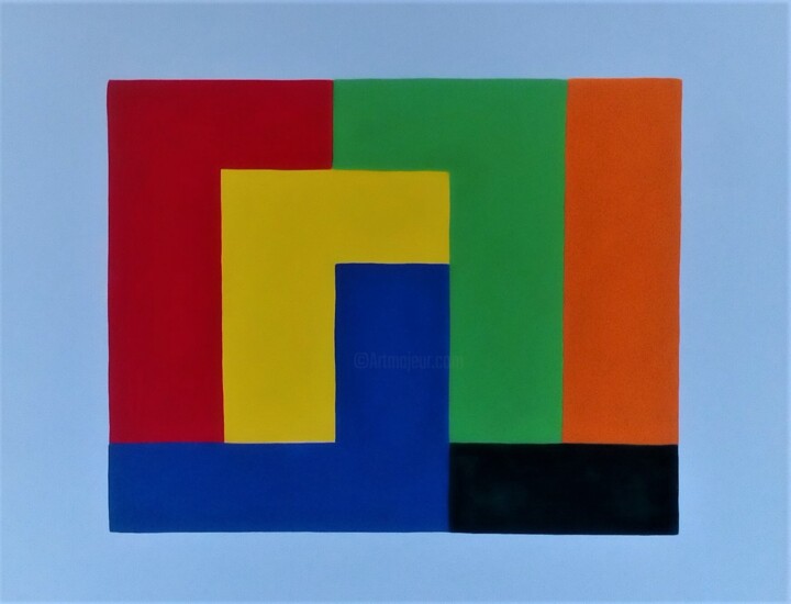 5+1 绘画, 15.8x19.7 in