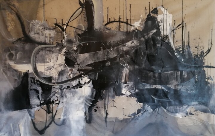 绘画,  53.2x84.7 in 