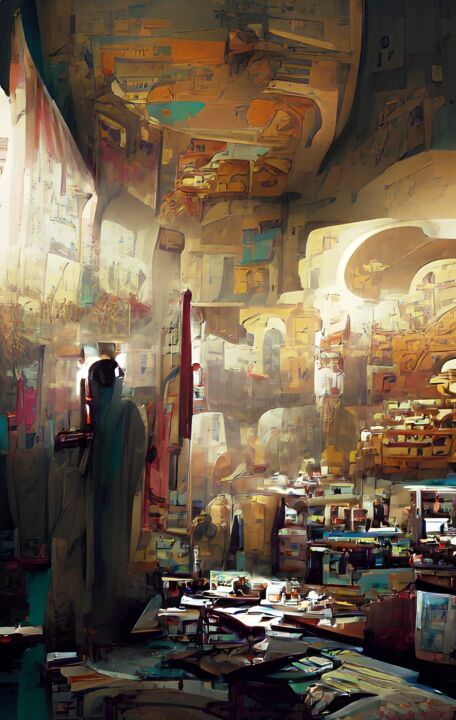 WALL PAINTING 2 数字艺术