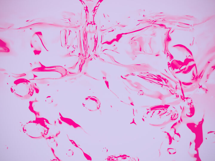 Fluid Dynamics in Pink 印花与版画, 40x55 in