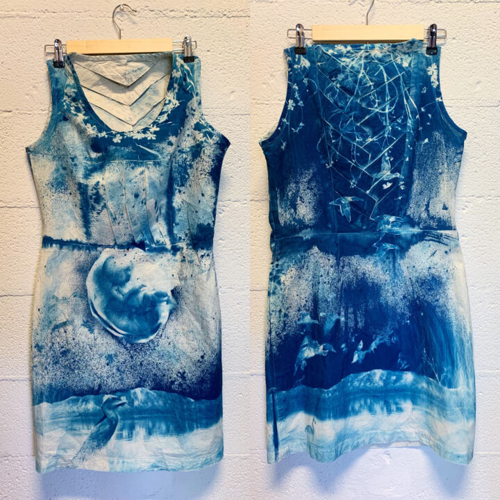 Prenten & gravures getiteld "Untitled" door Somayeh Faal, Origineel Kunstwerk, Zeefdruk