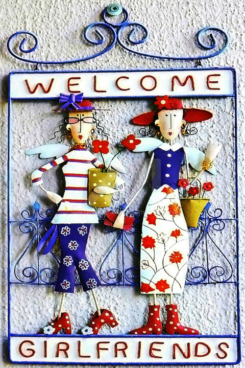 Canada - Welcome Plate in Okanagan 摄影