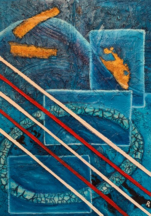 CHITARRA 绘画, 27.6x19.7 in