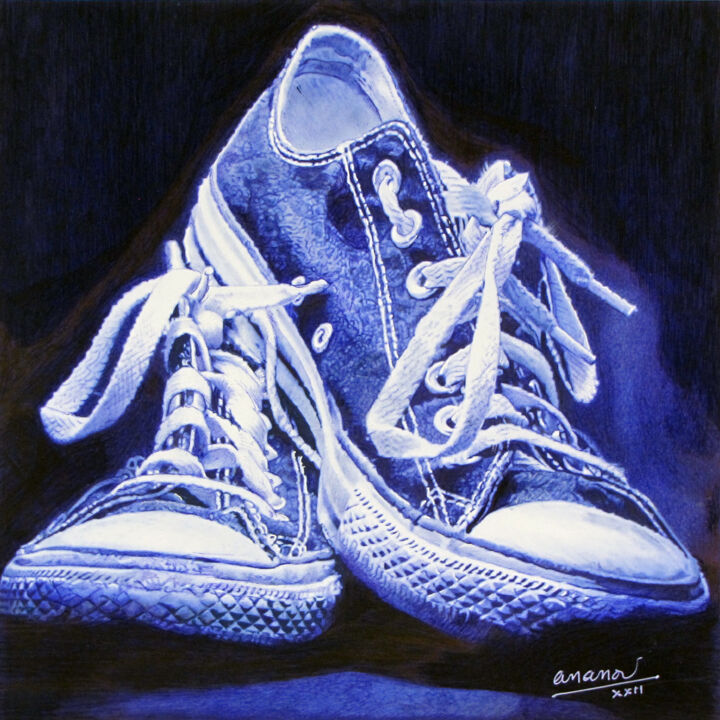 Converse Basse 图画, 11.8x11.8 in