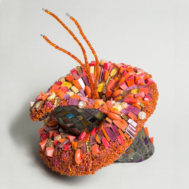 Sculpture titled "Demeter" by Julee Latimer, Original Artwork, Mosaic