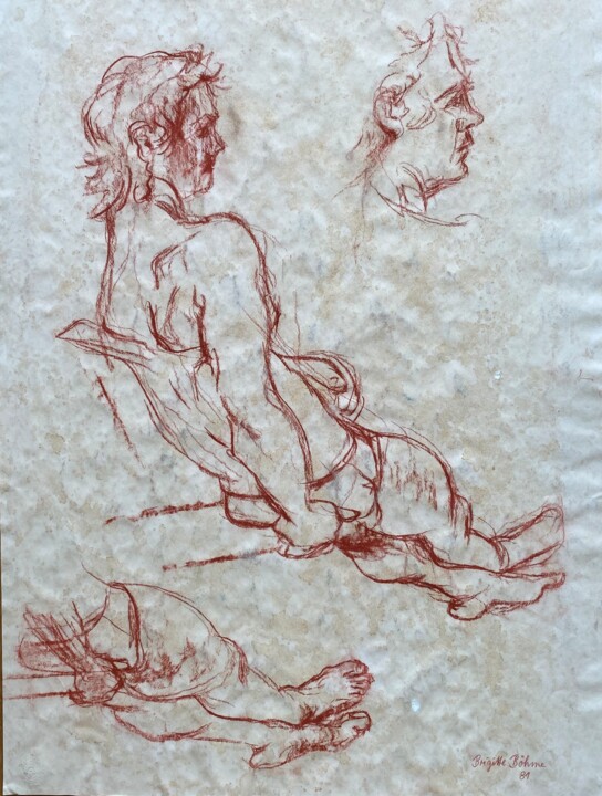 Studienblatt 绘画, 23.6x17.3 in
