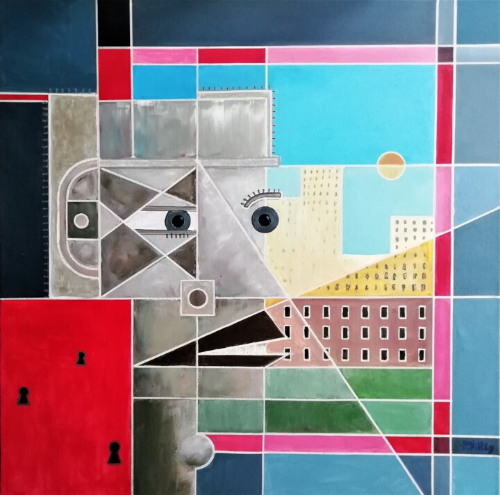 Today is the day 绘画, 23.6x23.6 in