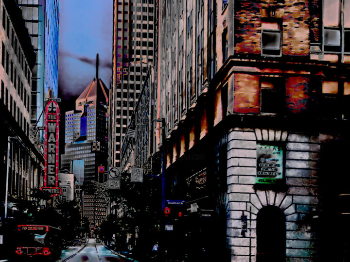 Architectural Harmony Printmaking, 40x55 in