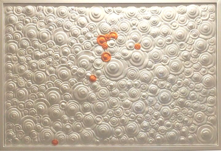 Painting titled "Contagion" by Julee Latimer, Original Artwork, Acrylic