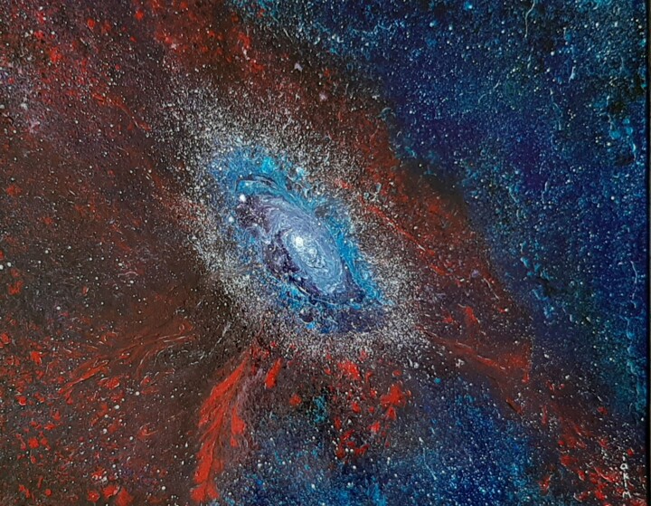 la naissance de la galaxie 图画, 15.8x19.7 in