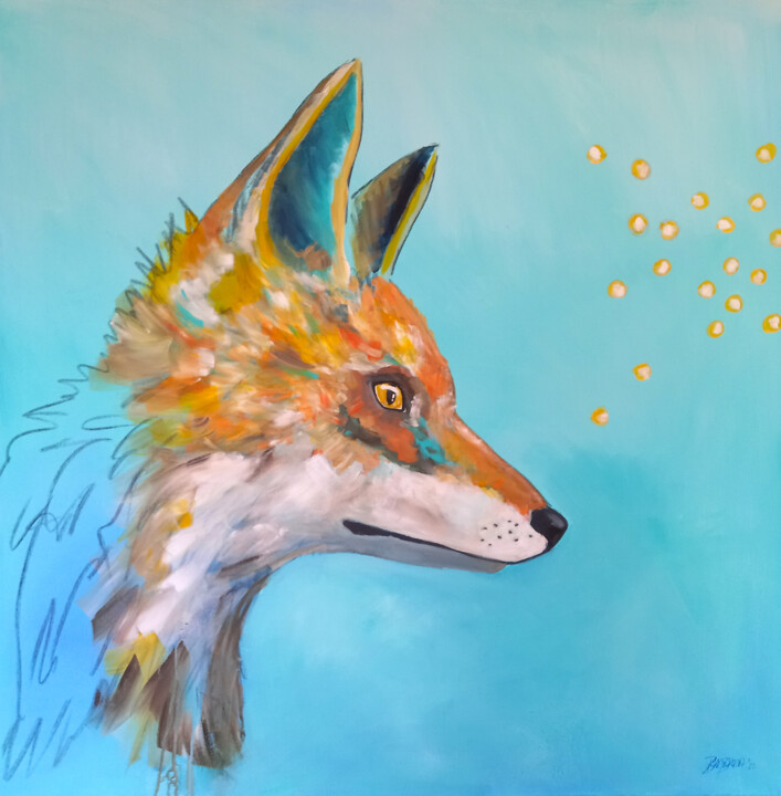 Resolution 绘画, 39.4x39.4 in