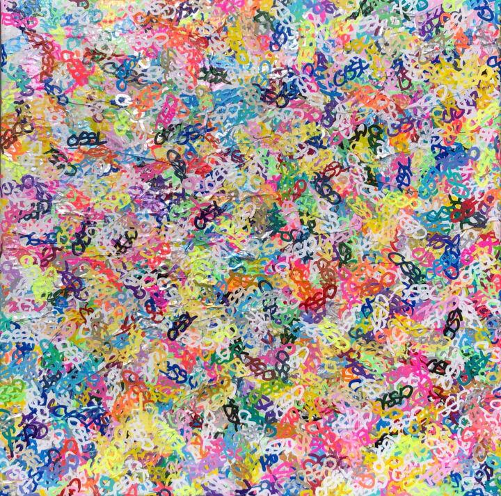 绘画,  19.7x19.7 in 