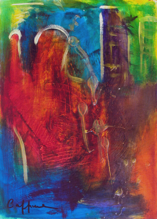 11 Septembre NY - September 11, NY 绘画, 13x9.5 in
