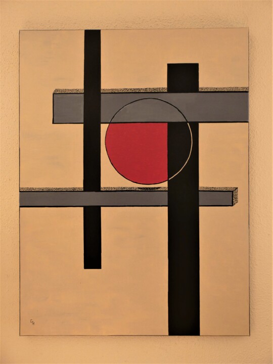 Sphère d'influence 绘画, 31.5x23.6 in