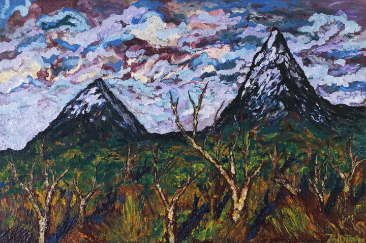 Ararat 绘画, 15.8x23.6 in