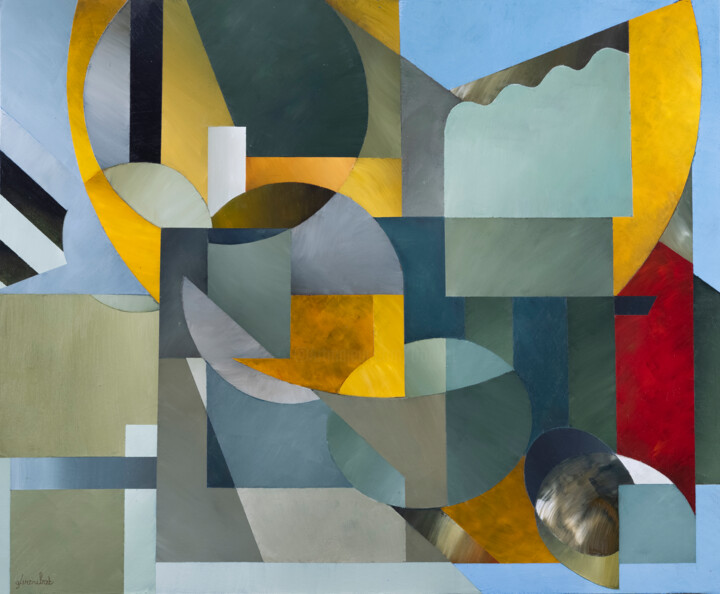Peinture intitulée "CONCORDANCE" par Georges Troubat, Œuvre d'art originale, Acrylique