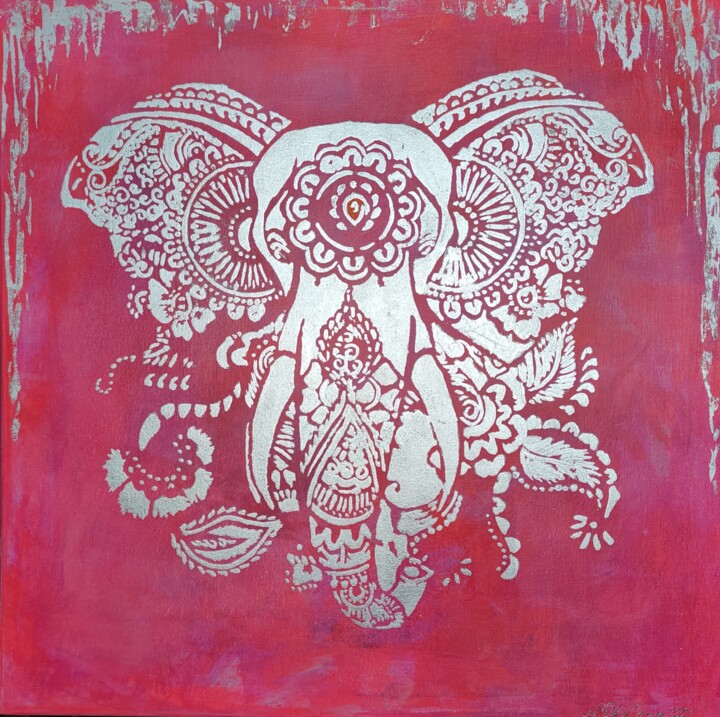 绘画,  23.6x23.6 in 