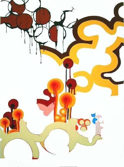 Painting titled "smugle 1" by Hugh Mccarthy, Original Artwork