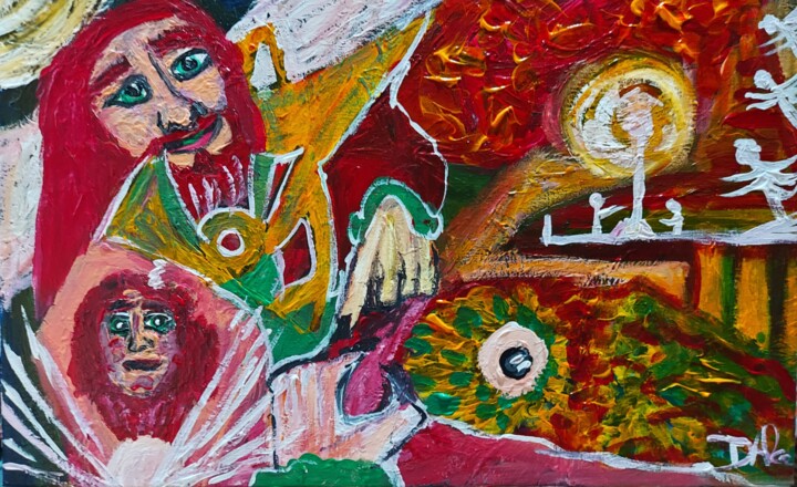 Que cabreo 绘画, 15x24 in