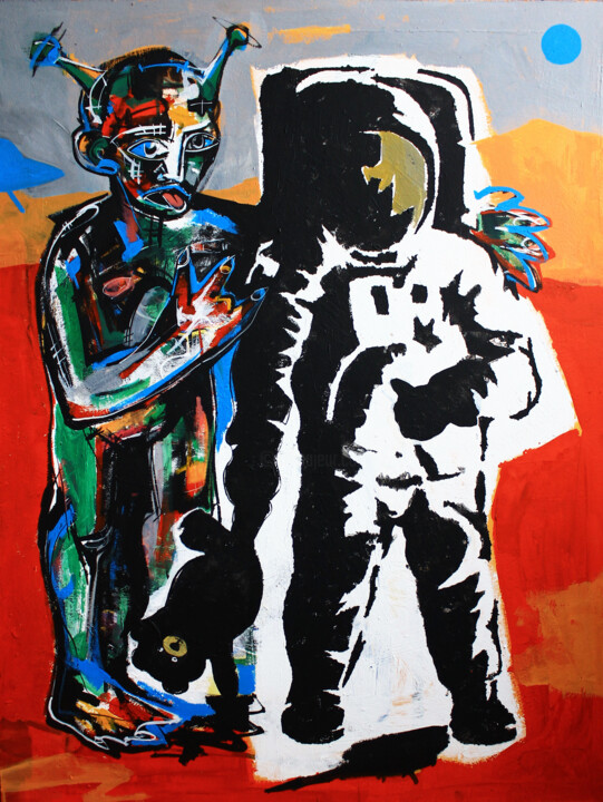 绘画,  37.4x28.4 in 