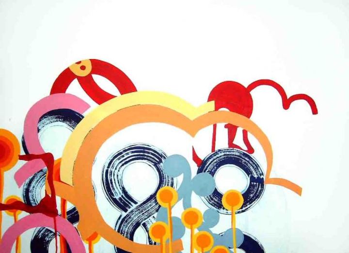 Painting titled "Growth 2" by Hugh Mccarthy, Original Artwork
